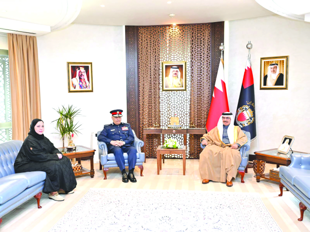 Interior Minister and Ministerial Committee for Combating Extremism, Terrorism Financing and Money Laundering Chairman General Shaikh Rashid bin Abdulla Al Khalifa received Shaikha Mai bint Mohammed Al Khalifa, chief executive officer of the Financial Intelligence National Centre and Chairperson of the Anti-Money Laundering and Counter-Terrorism Financing Policy Committee. Police Chief Lieutenant General Tariq Al Hassan was present. The minister praised the strategic initiatives underway to update anti-money laundering and counter-terrorism financing policies.